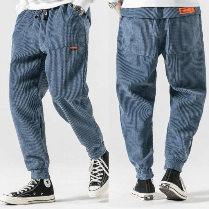 Hagen - Pantalon en velours côtelé - Classique - Coupe ajustée - Parfait pour les jours décontractés pour hommes