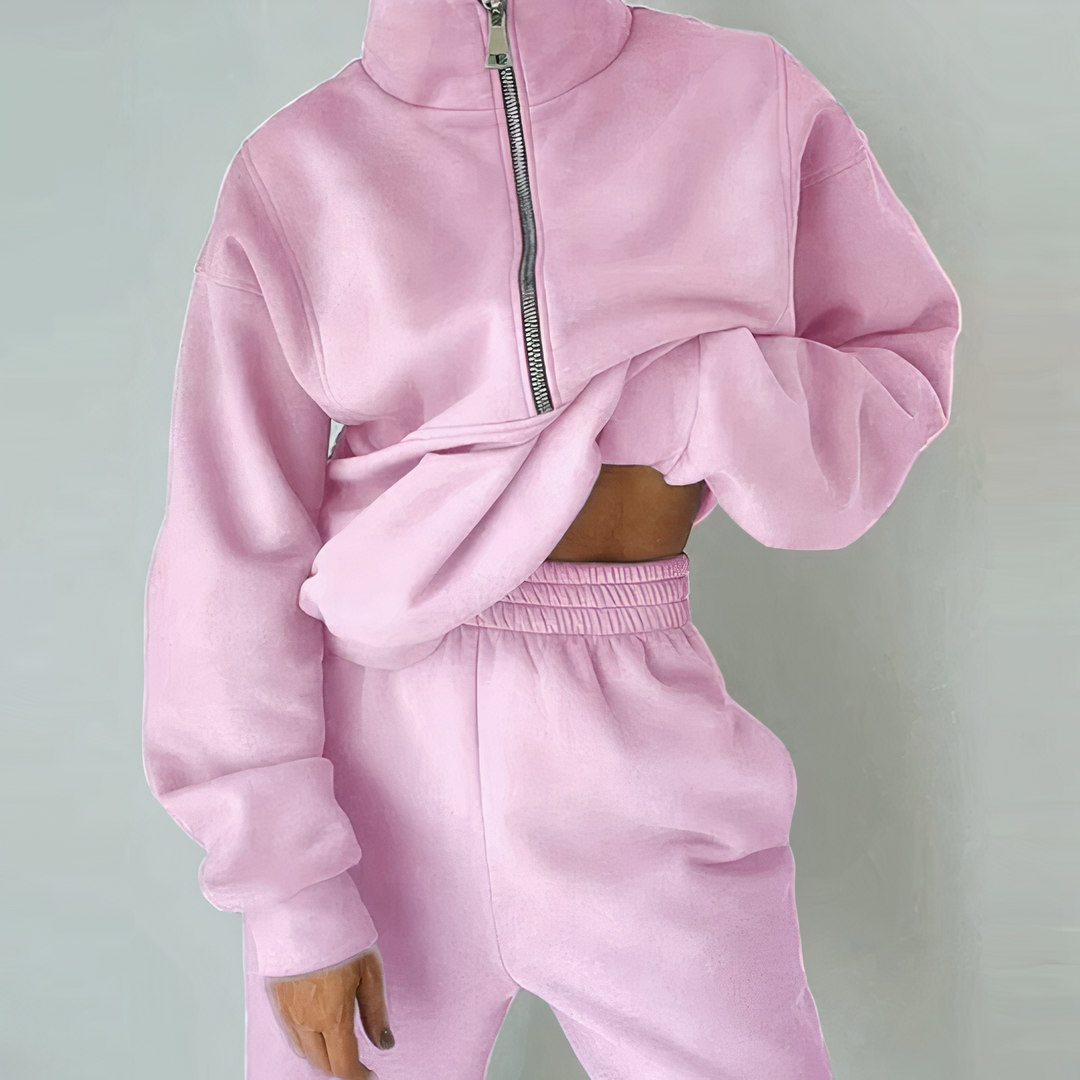 Tuta da allenamento e jogging dal comodo design retrò per donna | Perfetta per i giorni casual