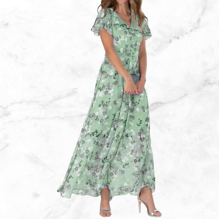 Ria - Geblümtes Vintage-Kleid
