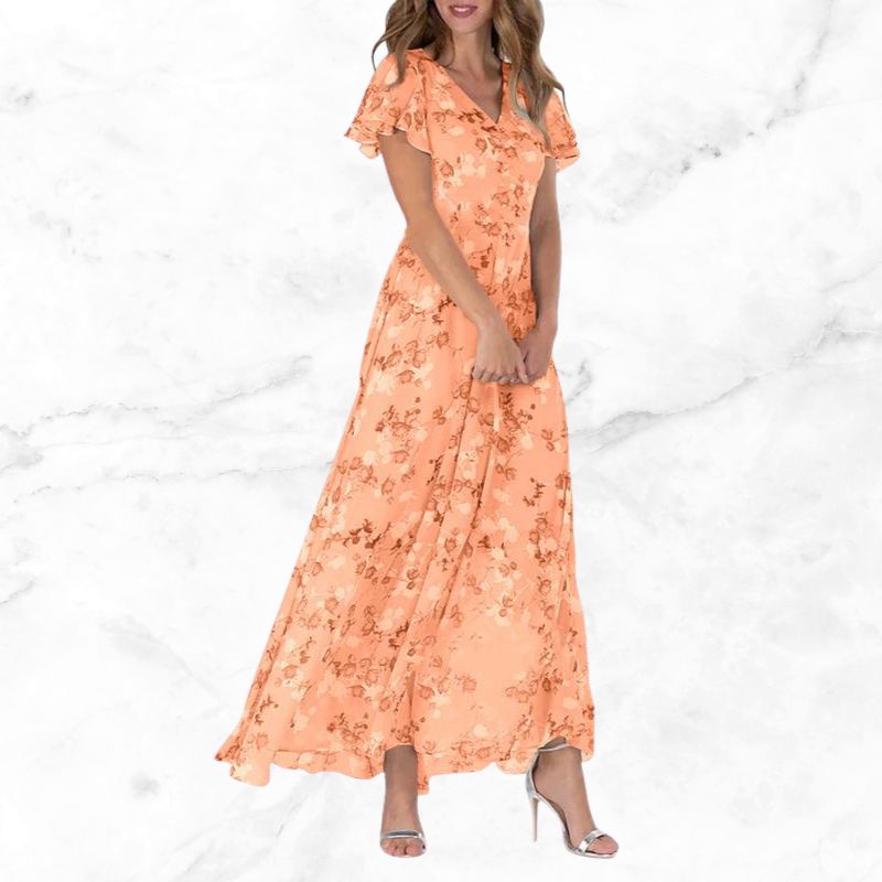 Ria - Geblümtes Vintage-Kleid