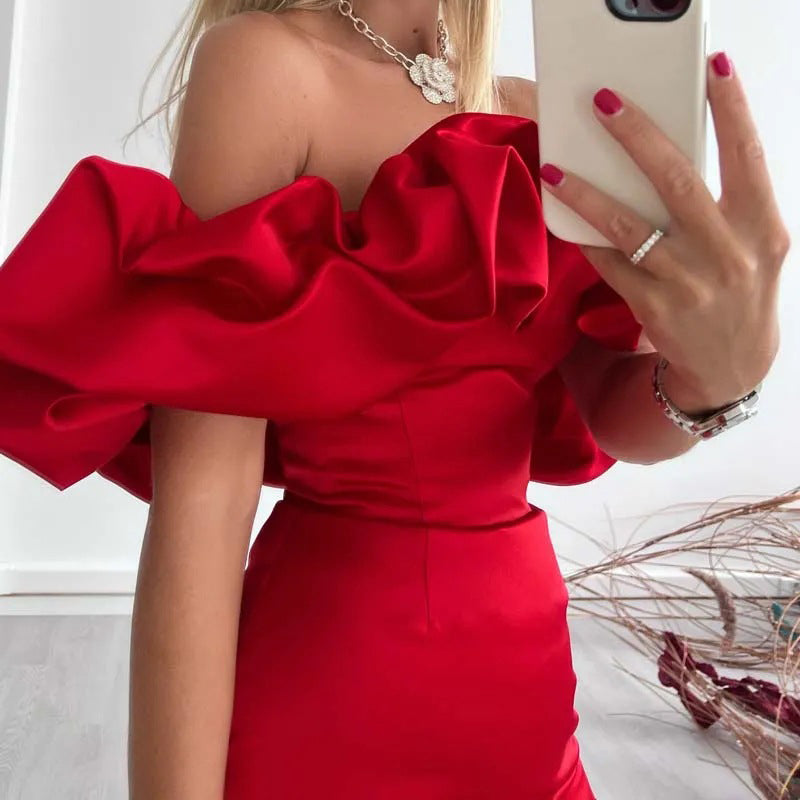 Off Shoulder Kleid