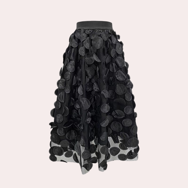 Gonna in tulle donna gonna lunga con punti 3D – look elegante e di grande effetto per occasioni speciali