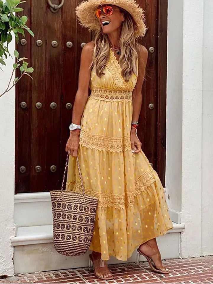 Robe maxi Damen
