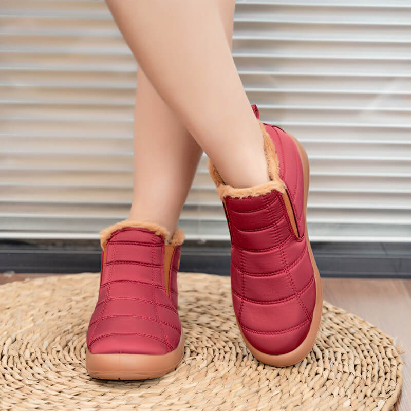 Wasserdichte Warme Winter Schnee Stiefel Für Damen | Perfekt für Winter outdoor activities