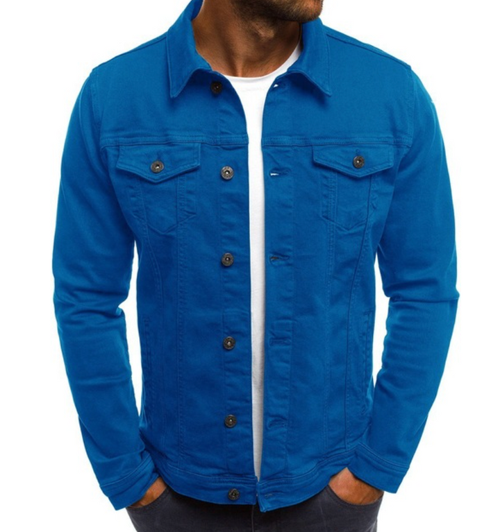 FABIAN - La veste en denim exclusive et unique pour le printemps et l'été