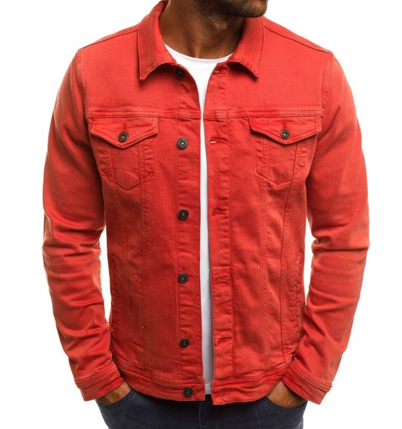 FABIAN - La veste en denim exclusive et unique pour le printemps et l'été