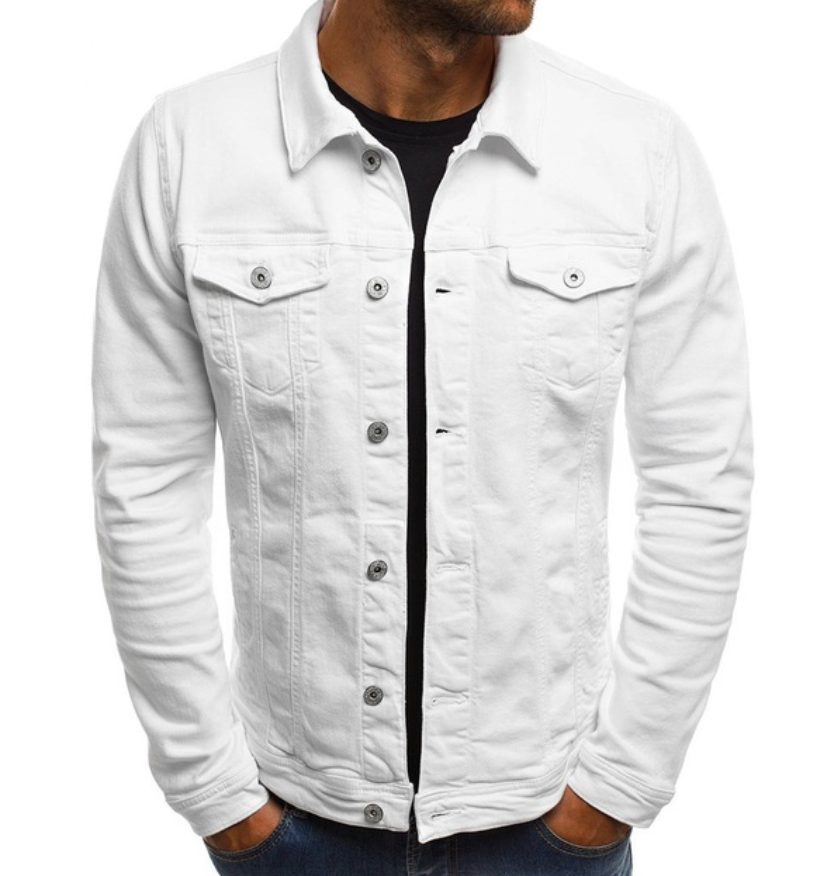 FABIAN - La veste en denim exclusive et unique pour le printemps et l'été