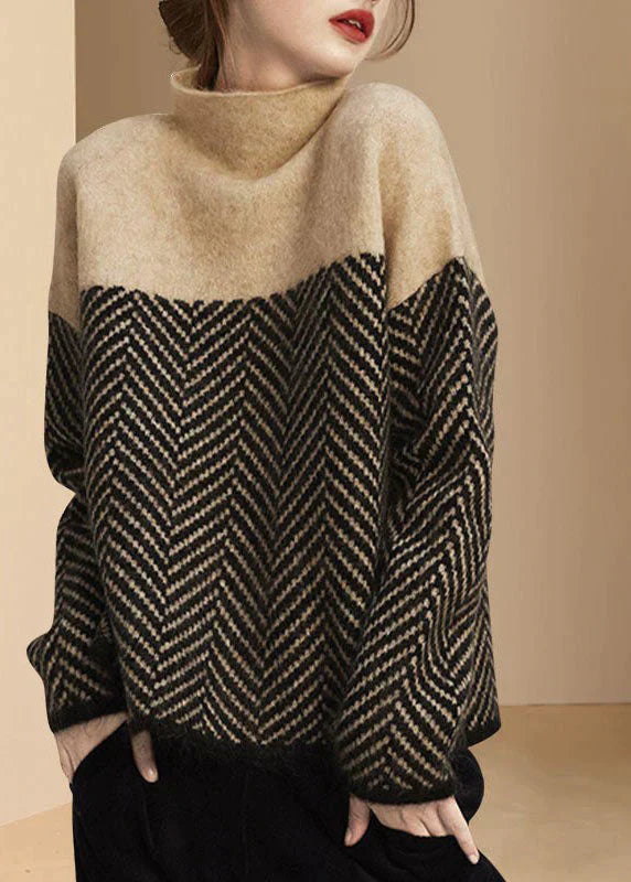 Pull à col roulé élégant en coton pour femmes | Idéal pour chaque saison