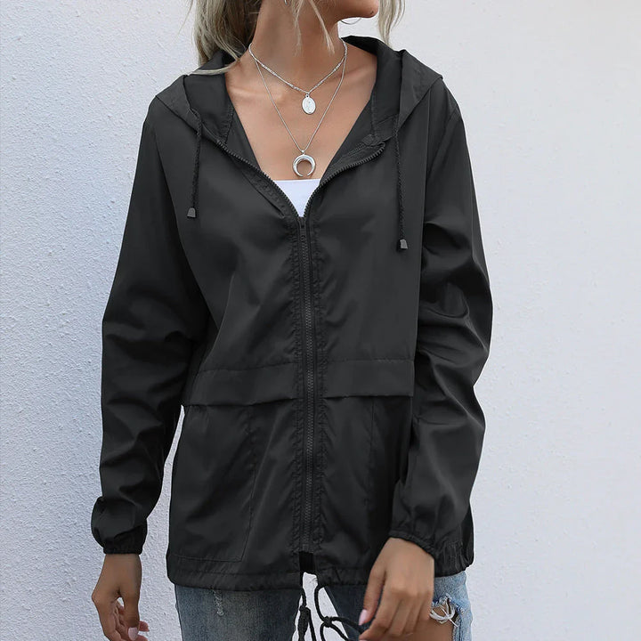 Fila - giacca casual con cappuccio e colletto rigido