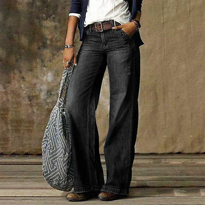 Jeans pour femmes à jambes larges