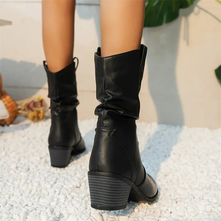 Annalise - Bottes Wester pour femmes - Bohème - Festif
