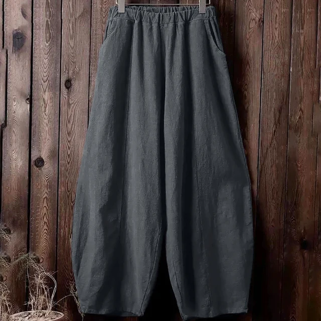 Lavelle - Pantalon en coton et lin