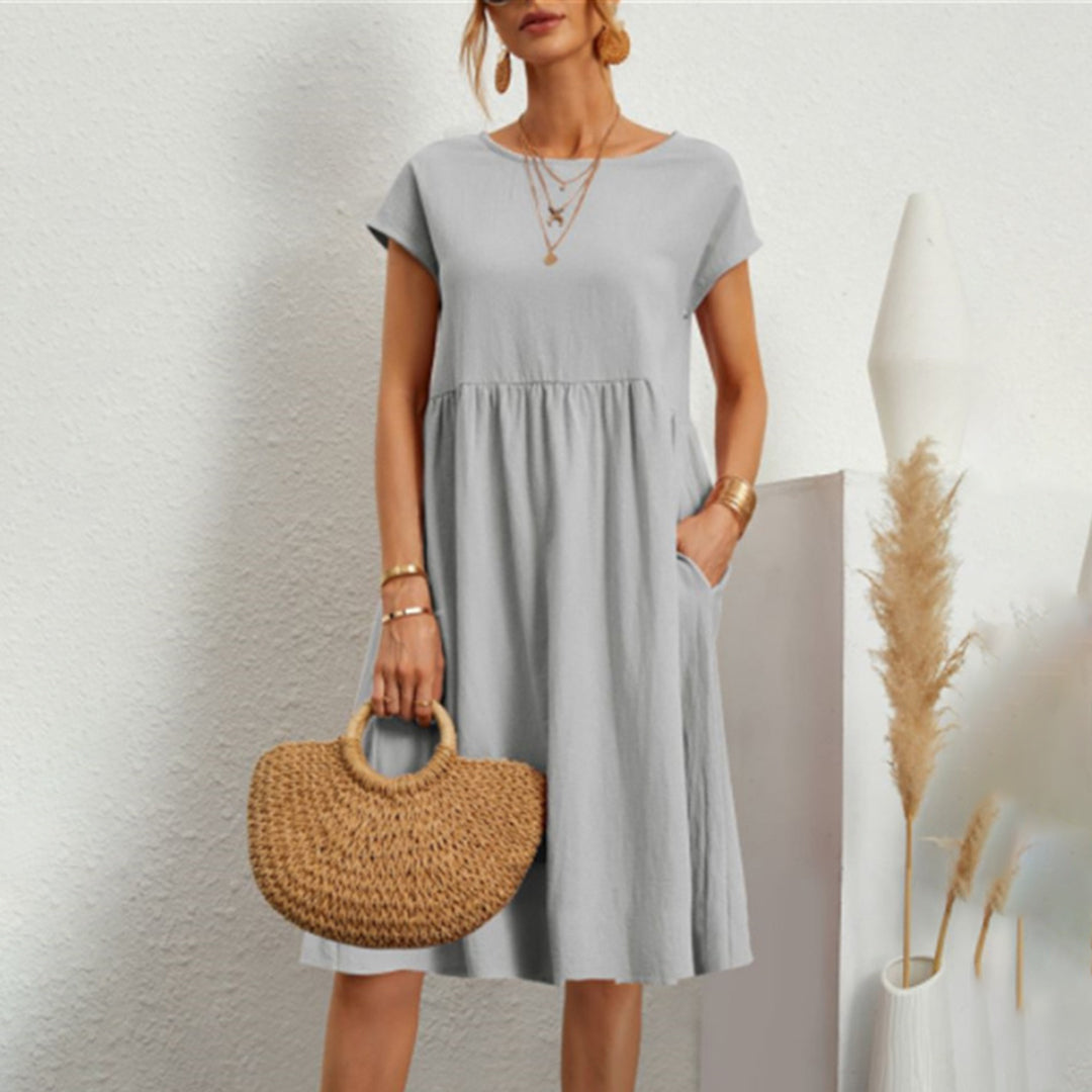 Robe d'Été Blanche Boho Chic – Élégance Naturelle et Confort