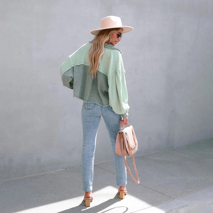 Rahel - Giacca - Elegante - Materiale lussuoso - Ideale per la primavera per donna