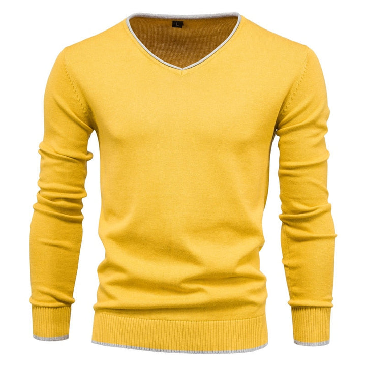 Dante - Slim Fit Pullover mit V-Ausschnitt