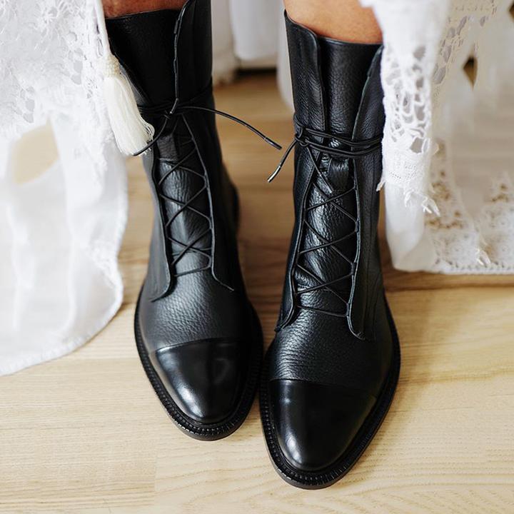 Savee - Britische Schnürstiefel