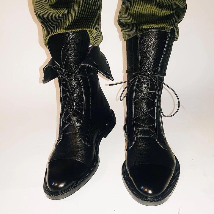 Savee - Britische Schnürstiefel