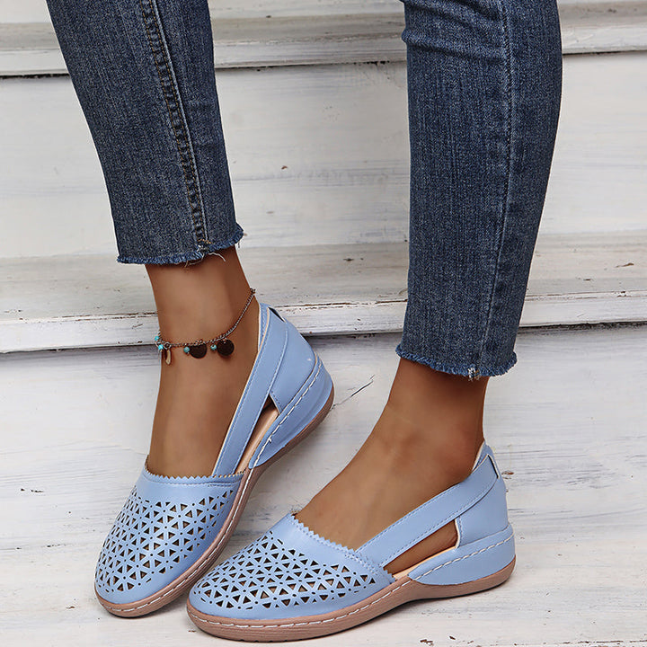 Sandales pour femmes intemporelles avec talon épais – Élégantes & Confortables