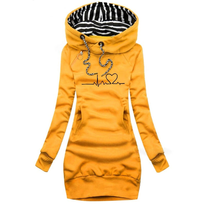 Pull-over Heartbeat - Robe pull d'hiver à la mode