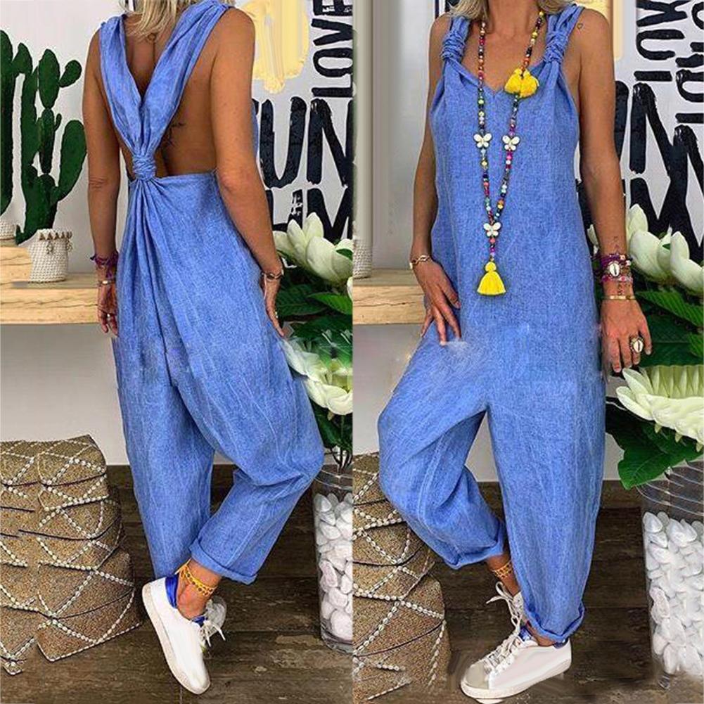 AMELIE – Combinaison élégante avec taille aérée et jambes larges