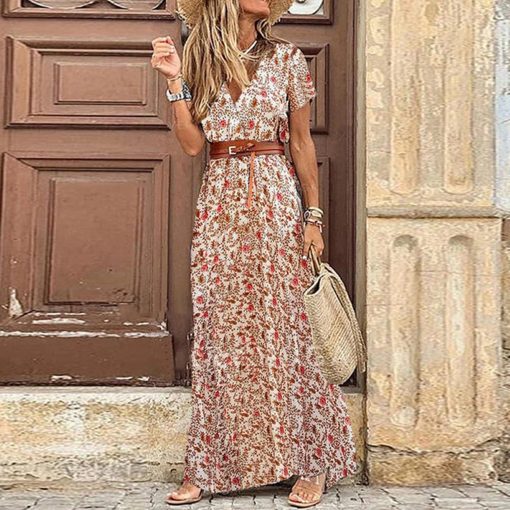 Karoline - robe avec imprimé paisley