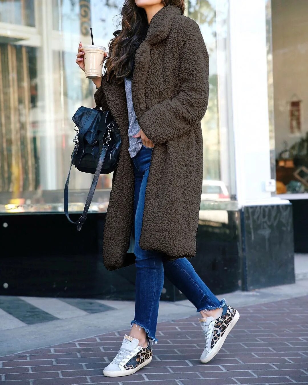 Thea - Giacca in pile alla moda