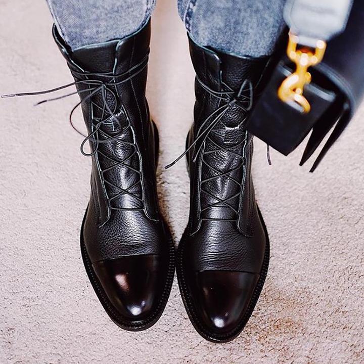Bottes vintage classiques Gaboura avec talon pour femmes - de haute qualité, élégantes, chaudes et confortables