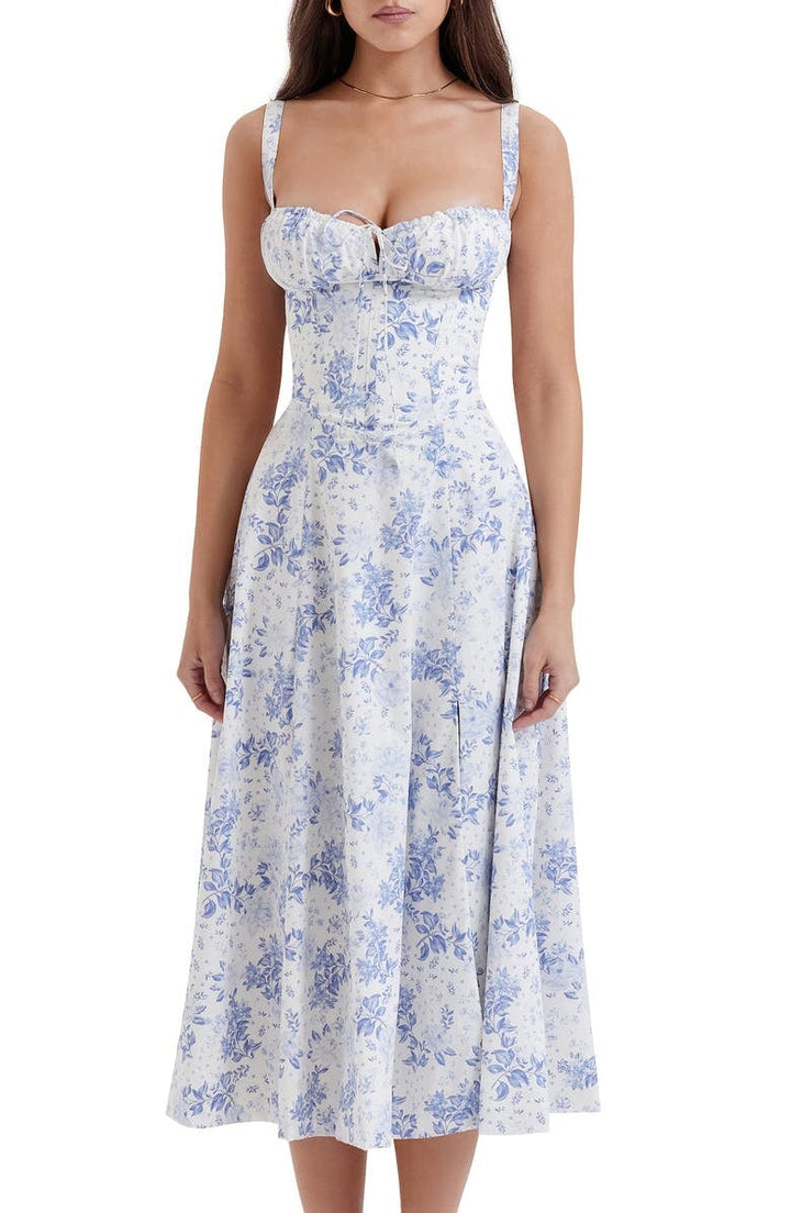 Rosie | Floral Bustier Korsettkleider für Frauen
