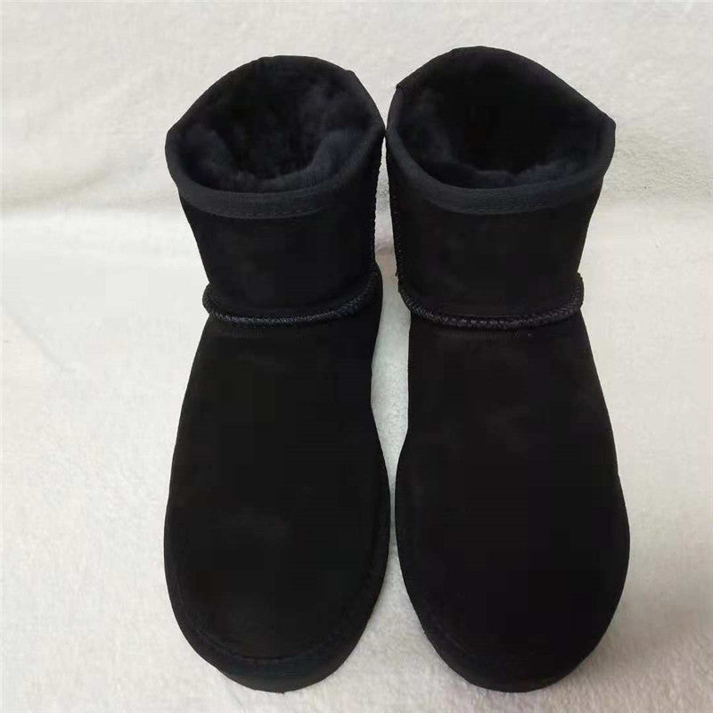 Fabienne Knöchel bottes de neige en cuir véritable