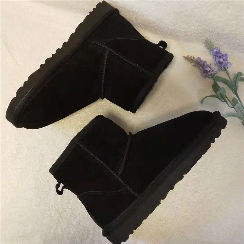 Fabienne Knöchel bottes de neige en cuir véritable