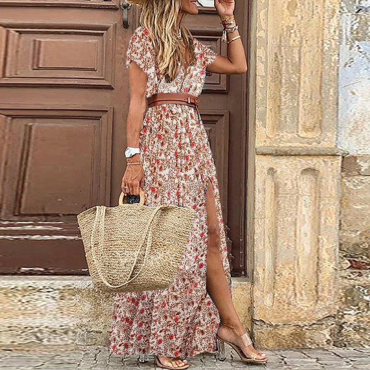 Karoline - robe avec imprimé paisley