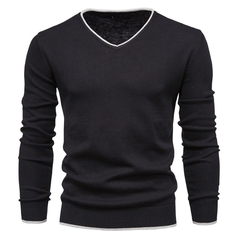 Dante - Slim Fit Pullover mit V-Ausschnitt