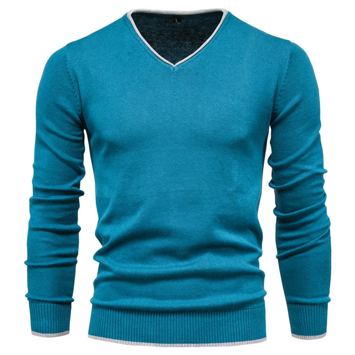 Dante - Slim Fit Pullover mit V-Ausschnitt