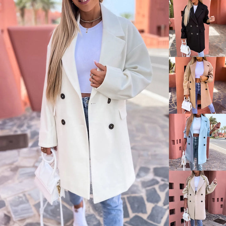 Alison - Stylish Mid-Length Trench Coat