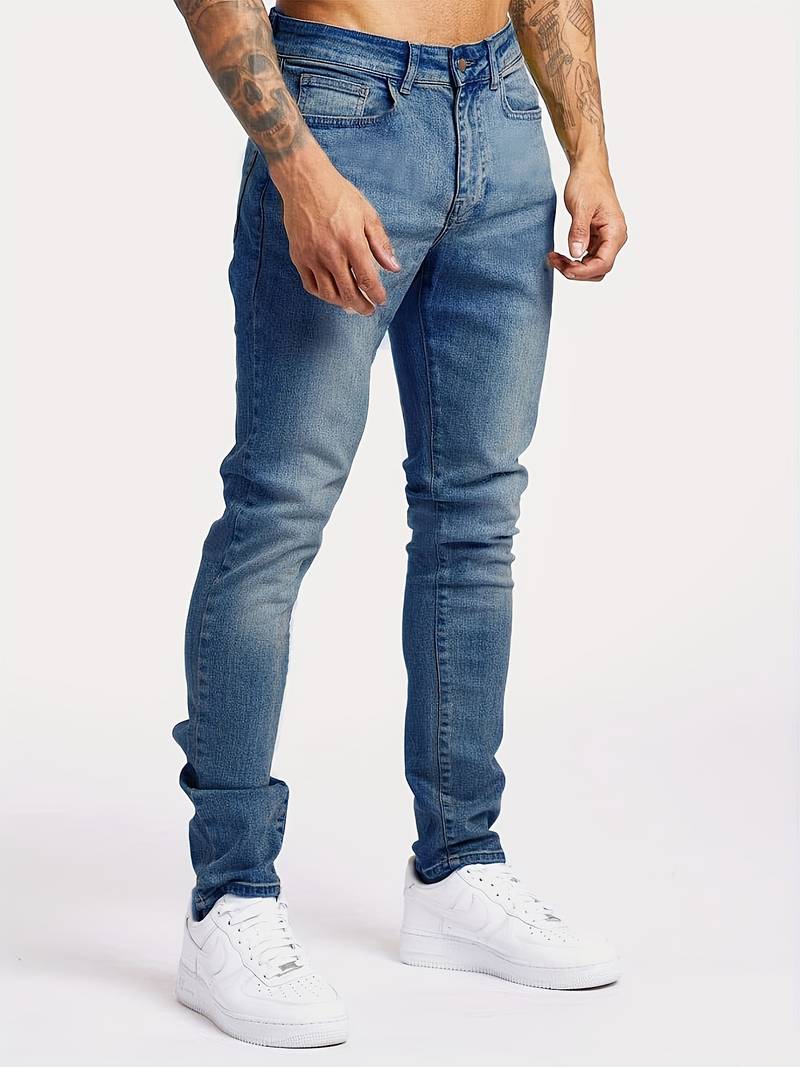 Hugh | Jean denim décontracté élégant pour hommes