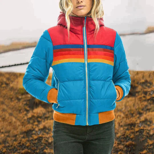 Hyesha - Cappotto in peluche da donna