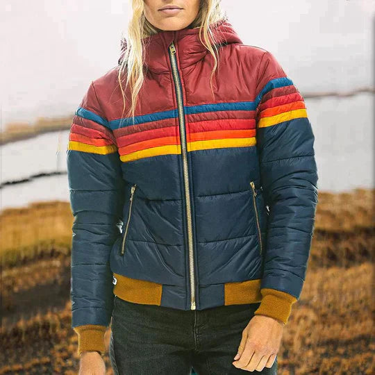 Hyesha - Cappotto in peluche da donna