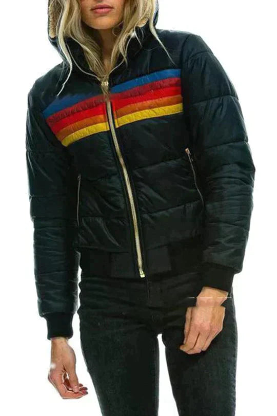 Hyesha - Cappotto in peluche da donna