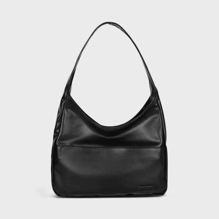 Sac bandoulière minimaliste en cuir vegan – Sac hobo tendance pour femmes