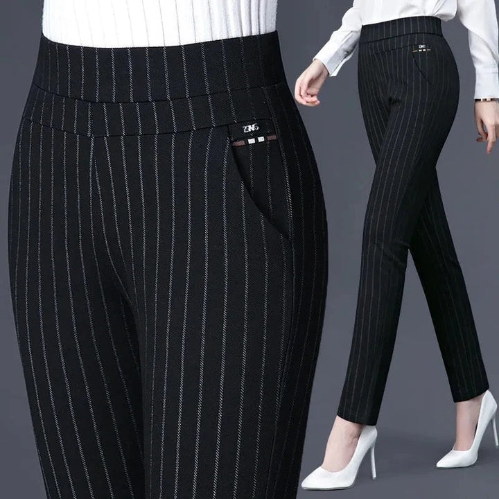 Akira - Pantalon - Chic/Élégant - Matériau luxueux - Idéal pour les affaires pour dames