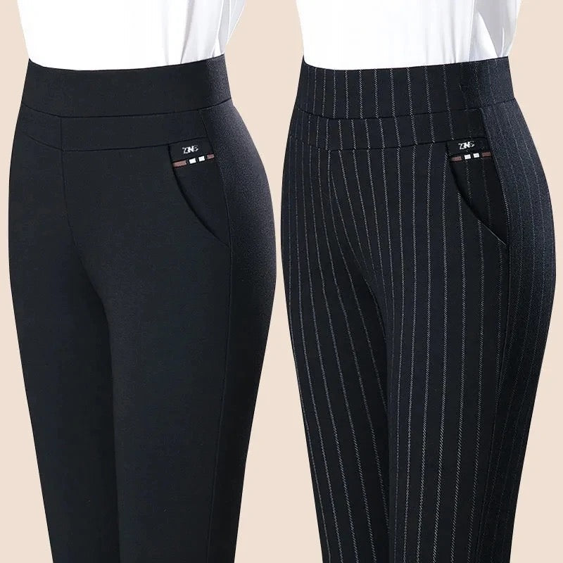 Akira - Pantalon - Chic/Élégant - Matériau luxueux - Idéal pour les affaires pour dames