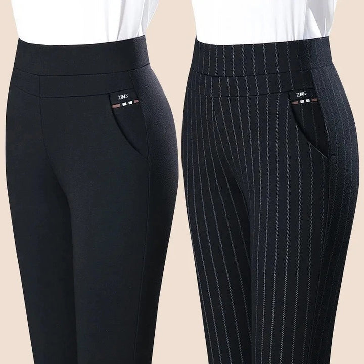 Akira - Pantalon - Chic/Élégant - Matériau luxueux - Idéal pour les affaires pour dames