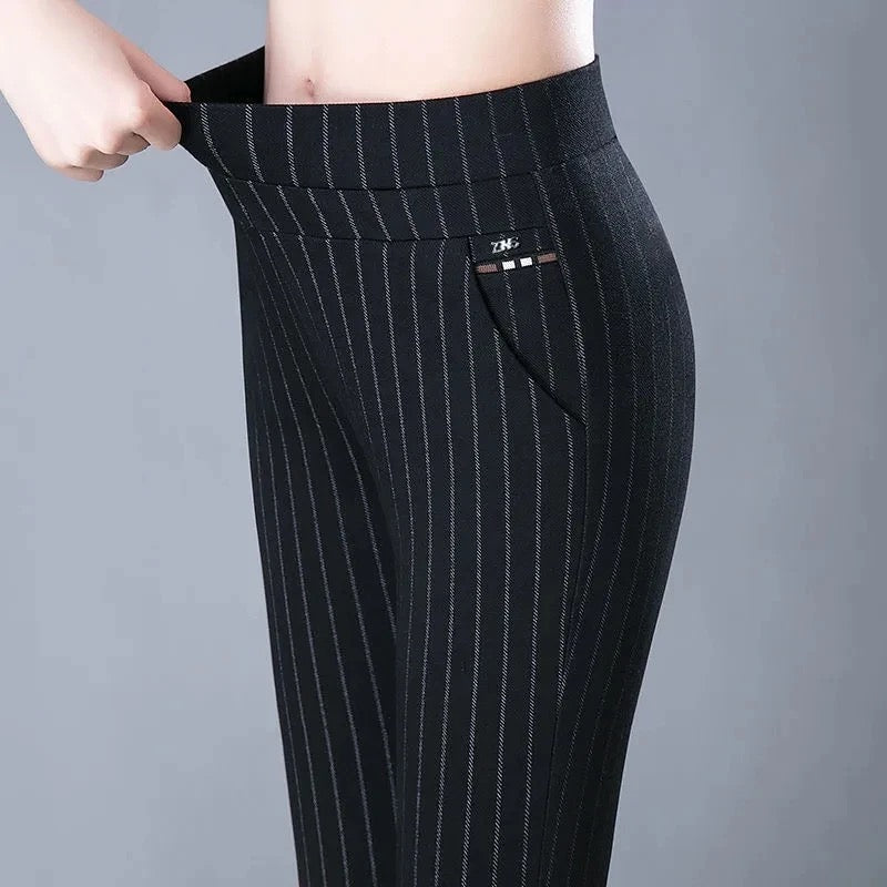 Akira - Pantalon - Chic/Élégant - Matériau luxueux - Idéal pour les affaires pour dames