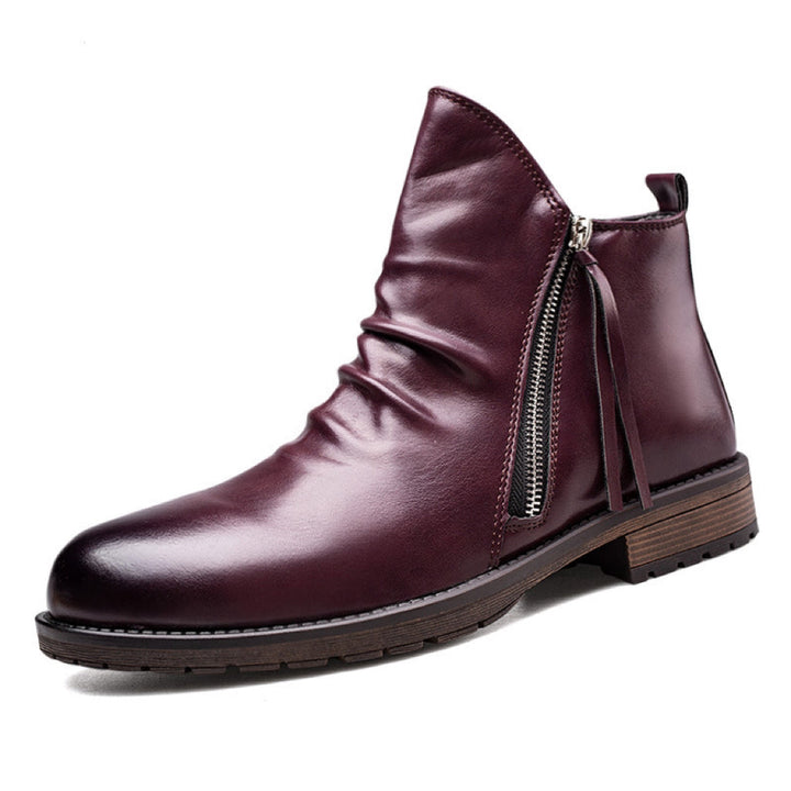 Arjay - Bottes en cuir pour hommes