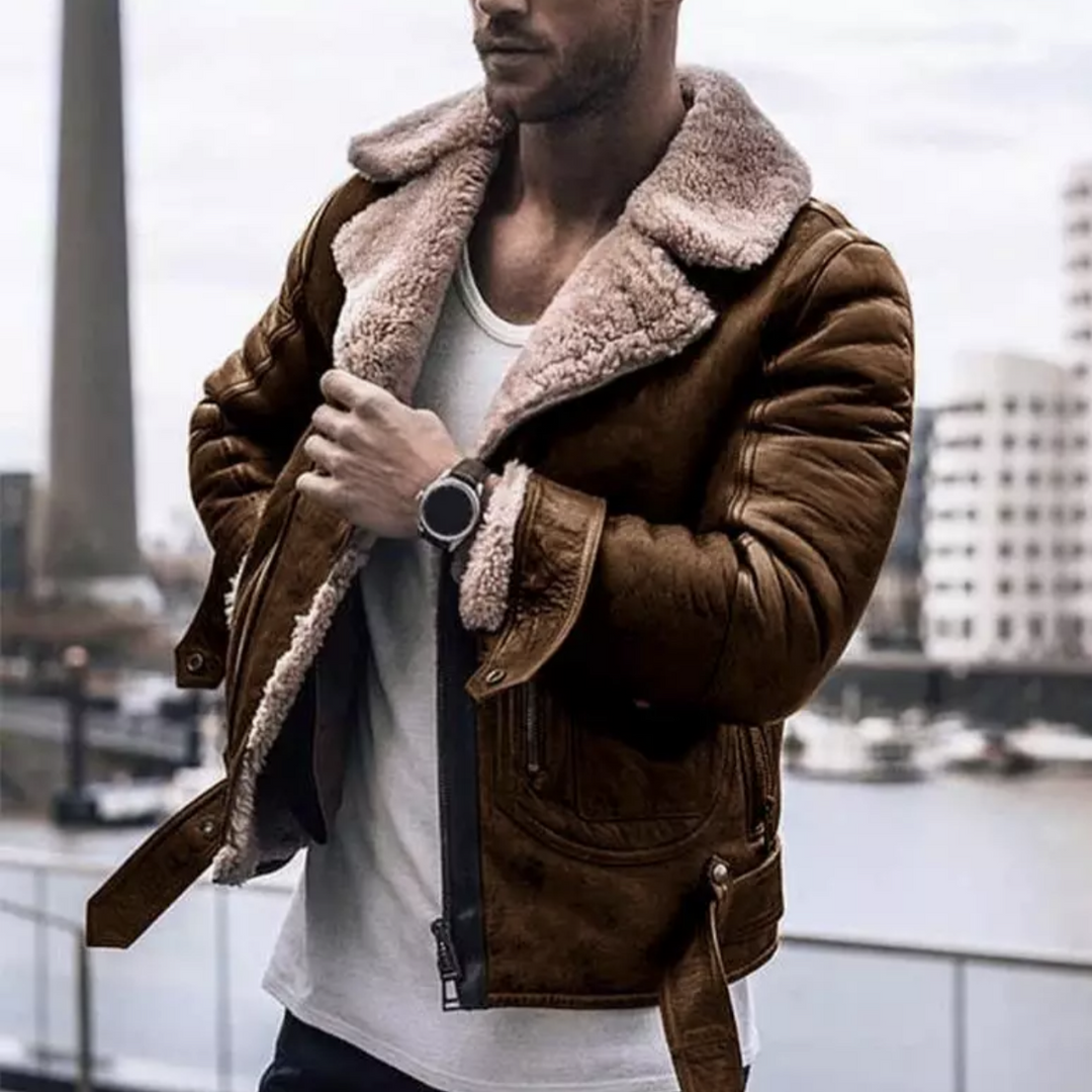 Stylish designer winter jacket for men