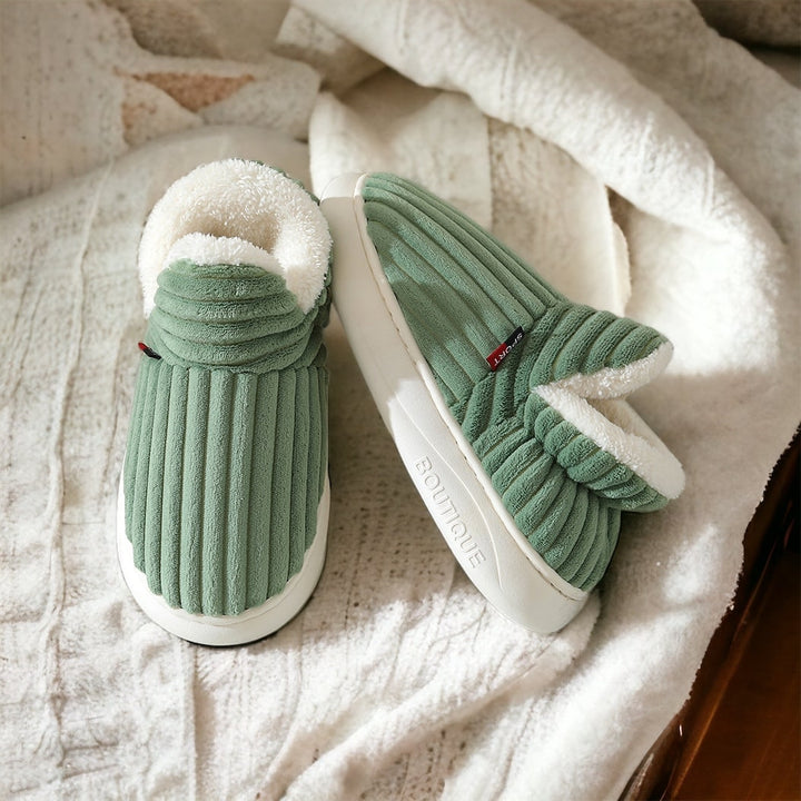 Quinlan | Pantoufles d'hiver chaudes et confortables pour femmes