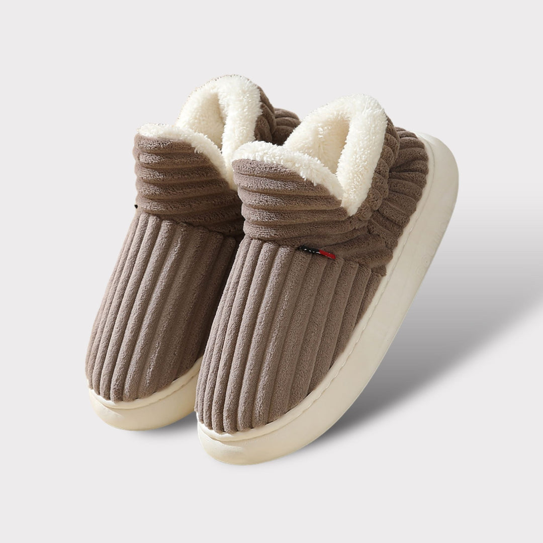 Quinlan | Pantoufles d'hiver chaudes et confortables pour femmes