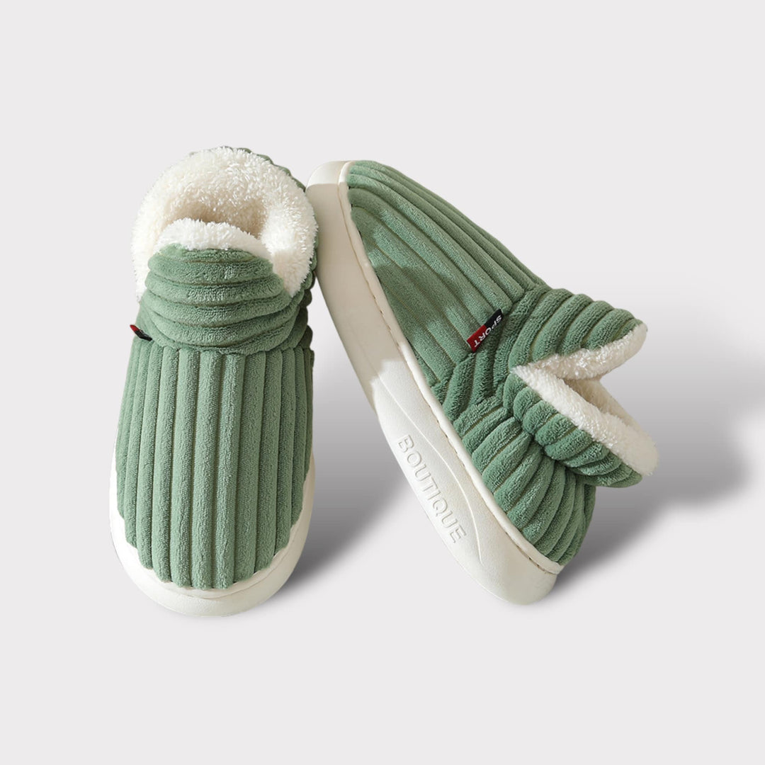 Quinlan | Pantoufles d'hiver chaudes et confortables pour femmes