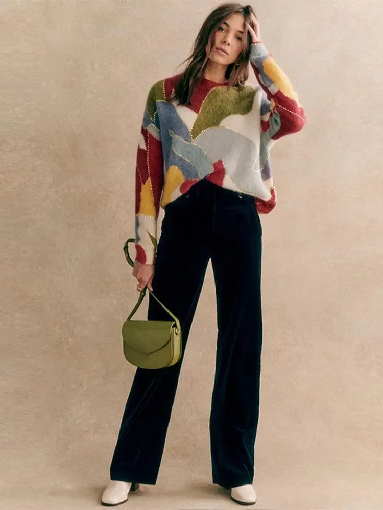Elida - Pull multicolore