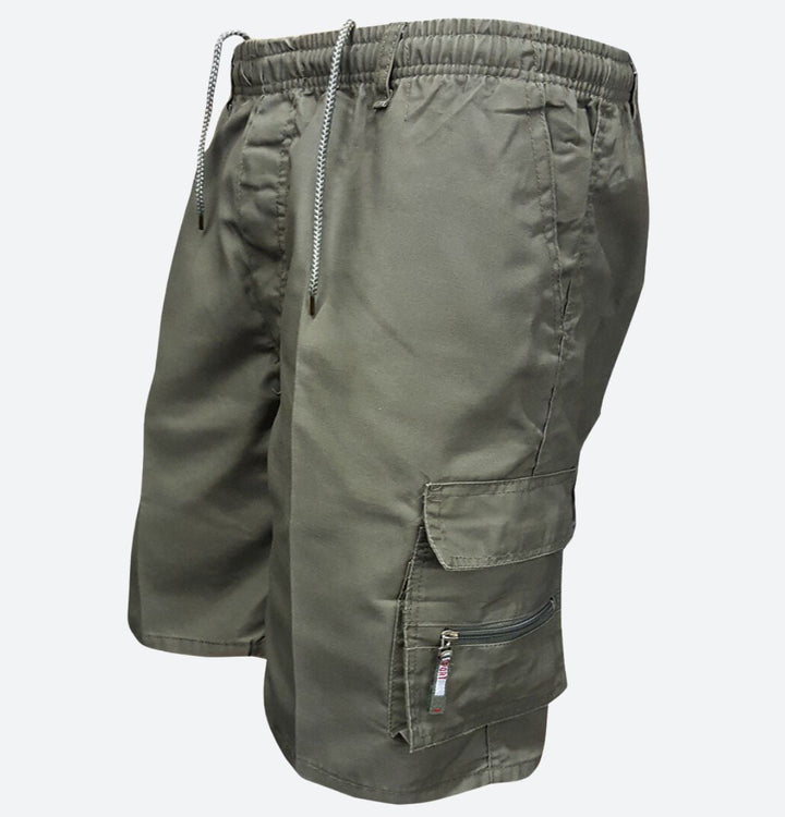Cargo Shorts für Herren – Bequeme Freizeithose mit Taschen & Kordelzug